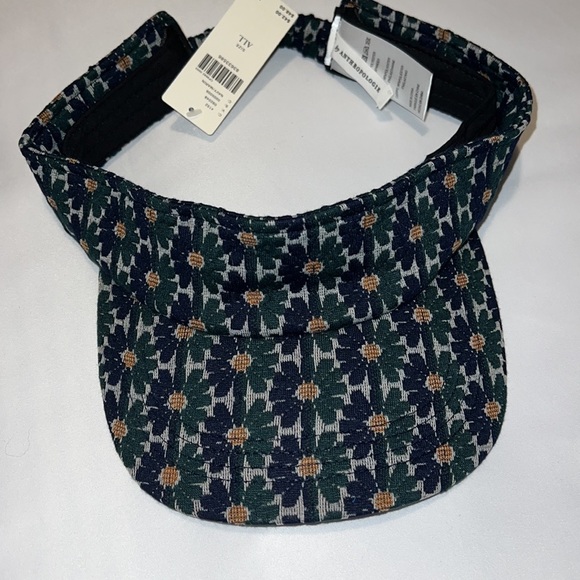 NEW ANTHROPOLOGIE FLORAL VISOR (O/S) - Picture 10 of 10